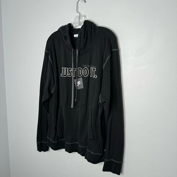 Nike just do it black pullover size XL - Picture 2 of 6